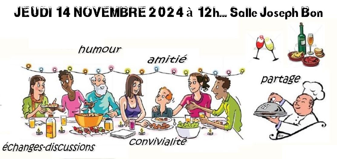 REPAS DES ADHERENTS